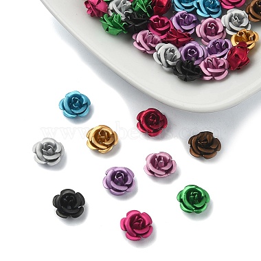 50Pcs 10 Colors Aluminum Beads(ALUM-YW0001-06A)-3