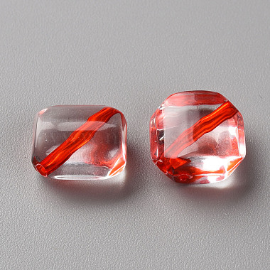 Transparent Acrylic Beads(X-TACR-S154-08A)-2