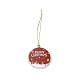 Christmas Theme Acrylic Pendant Decoration(HJEW-G021-01A)-1