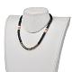 Handmade Polymer Clay Heishi Beads Beaded Necklaces(NJEW-JN02901)-4