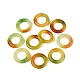 Dyed Natural White Jade Linking Rings(G-Q601-43D)-1