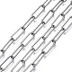 Unwelded Iron Paperclip Chains(CH-S125-17A-01)-1