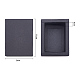 Boîte à tiroirs en papier kraft(CON-YW0001-03B-B)-3