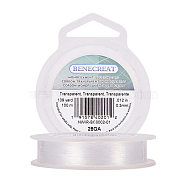 Fishing Thread Nylon Wire, Clear, 0.3mm, about 100m/roll(NWIR-BC0002-01)