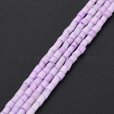 Glass Silk Stain Style Beads Strands(GLAA-N047-001A-05)-2