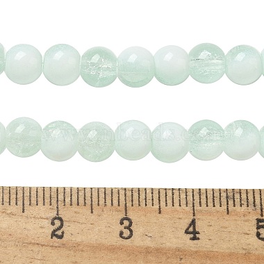 クラックルガラスビーズストランド(GLAA-U001-6mm-01)-4