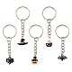 5Pcs Resin Keychains(KEYC-FS00035-01)-1