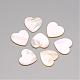 Natural White Shell Mother of Pearl Shell Cabochons(SSHEL-R041-53)-1