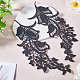Polyester Embroidery Flower Lace Appliques(DIY-WH0409-63)-4