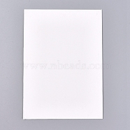 Cardboard Paper Mat Board Center, for DIY Projects or Unique Picture Sizes, White, 17.9x12.9x0.1cm(DIY-WH0157-76A)