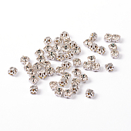 Sew on Rhinestone, Grade A Glass Rhinestone, with Brass Prong Settings, Garments Accessories, Silver Color Plated Metal Color, Crystal, 4.6~48x4.6~4.8mm, Hole: 1mm, about 1440pcs/bag(RB-J179-SS20-001)