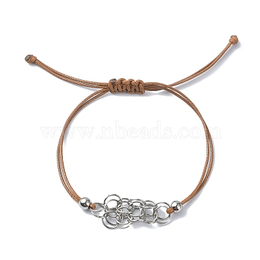 Camel Waxed Polyester Cord Bracelets