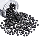 Electroplated Natural Lava Rock Beads(G-NB0001-91A)-1