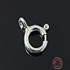 925 Sterling Silver Spring Ring Clasps(STER-A007-24E)-1