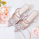 1 Pair Alloy & Rhinestone Shoe Decorations(FIND-AN0001-11A)-4