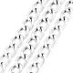 Aluminium Twisted Curb Chains(CHA-K001-06S)-1