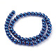 Non-Magnetic Synthetic Hematite Beads Strands(G-C019-8mm)-2