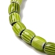 Handmade Lampwork Chevron Beads Strands(X-LAMP-K041-01B-26)-4