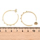 304 Stainless Steel Stud Earring Findings(STAS-C182-01B-G)-3