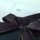 14.3~15M Polyester Gold Edged Grosgrain Ribbon(OCOR-LP0004-24A)-3
