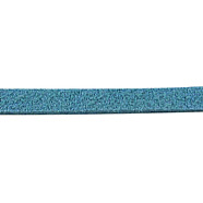 Faux Suede Cord, Faux Suede Lace, Dark Turquoise,  about 1m long, 2.5mm wide, about 1.4mm thick, about 1.09 yards(1m)/strand(X-LW14198Y)