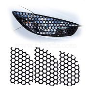 Paper Rear Tail Light Honeycomb Stickers, for Car, Black, 358x211x0.2mm, 2 sheet/set(DIY-WH0387-05)