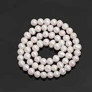 1 Strand Natural Cultured Freshwater Pearl Beads Strands, Potato, Bisque, 2.5~3x3.5~4.5x3~4mm, Hole: 0.5mm, about 119~124pcs/strand, 13.78~13.90 inch(35~35.3cm)(PEAR-CA0001-15A)