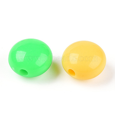 Opaque Acrylic Beads(SACR-N018-10)-2