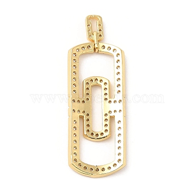 laiton avec pendentifs en zircone cubique(KK-Q781-05G)-2