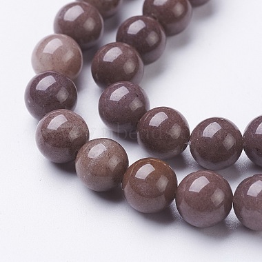 Natural Purple Aventurine Beads(GSR025)-3