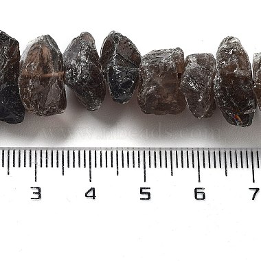 perles de quartz fumées naturelles brutes et brutes(G-P528-A06-01)-4