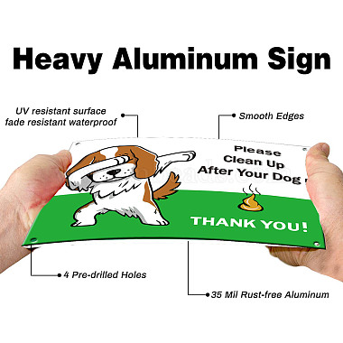 Aluminum Warning Sign(DIY-WH0220-012)-4