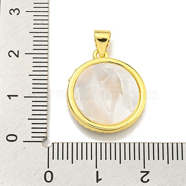 Brass Micro Pave Clear Cubic Zirconia Pendants(KK-K354-04G-07)-3