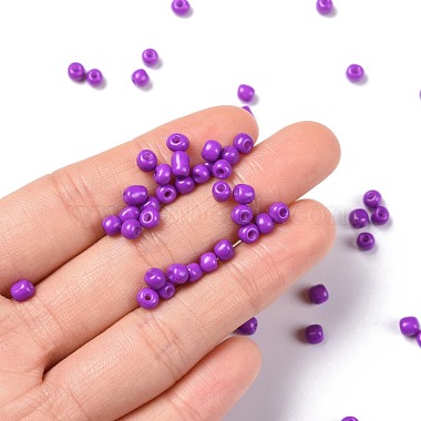 180G 15 Colors Baking Paint Glass Seed Beads(SEED-JQ0003-01C-4mm)-3
