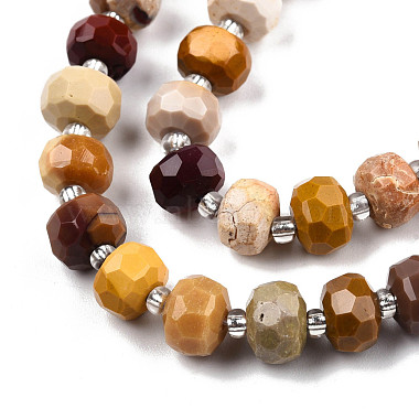 Natural Mookaite Beads Strands(G-N327-08R)-3