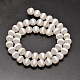 Agate naturelle ronde givrée style tibétain motif rayé brins de perles dzi(X-TDZI-O005-03-8mm)-2