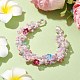 Flower Glass Seed Braided Beaded Bracelets(BJEW-MZ00059)-2