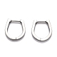 304 Stainless Steel Huggie Hoop Earrings(STAS-J033-14B-P)-2
