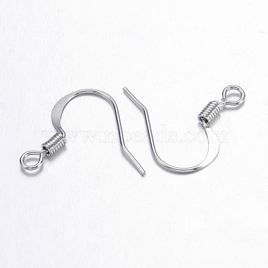 Brass French Earring Hooks(X-KK-Q366-P-NF)-2