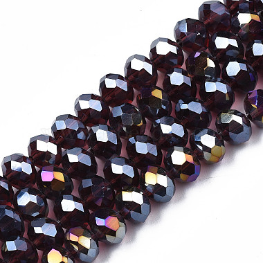 Electroplate Glass Beads Strands(EGLA-A034-T10mm-B30)-4