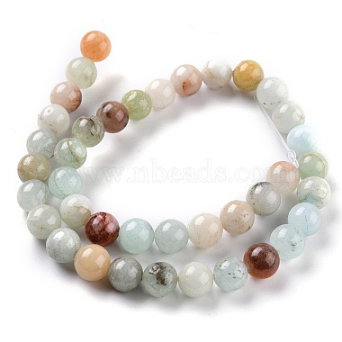 Natural White Jade Beads(X-G-G766-C-26)-2
