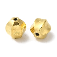 304 Stainless Steel Beads, Flower with Sun, Golden, 11x10mm, Hole: 1.6mm(STAS-I305-130G)