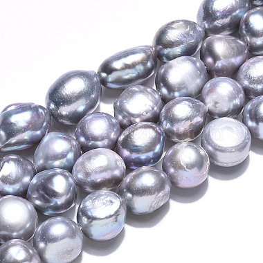 Natural Cultured Freshwater Pearl Beads Strands(PEAR-N014-10B)-3