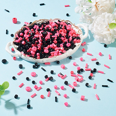 50g Glass Seed Beads(SEED-TA0001-67A)-5