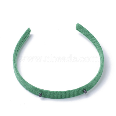 Hair Accessories Plain Plastic Hair Band Findings(OHAR-S195-04D)-2
