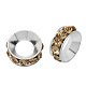 Brass Rhinestone Spacer Beads(RB-A020-9mm-14S)-1