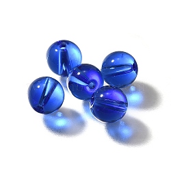 K9 Glass, Imitation Austrian Crystal Beads, Round, Royal Blue, 5.5x6mm, Hole: 1.2mm(GLAA-R004-03I)