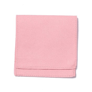 Microfiber Gift Packing Pouches, Jewlery Pouch, Pink, 15.5x8.3x0.1cm