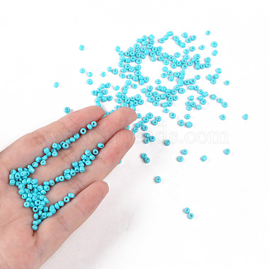 Baking Paint Glass Seed Beads(SEED-S002-K10)-4