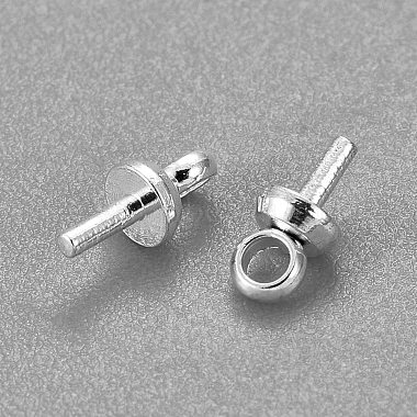 304 Stainless Steel Cup Pearl Peg Bails Pin Pendants(X-STAS-H436-15S)-2